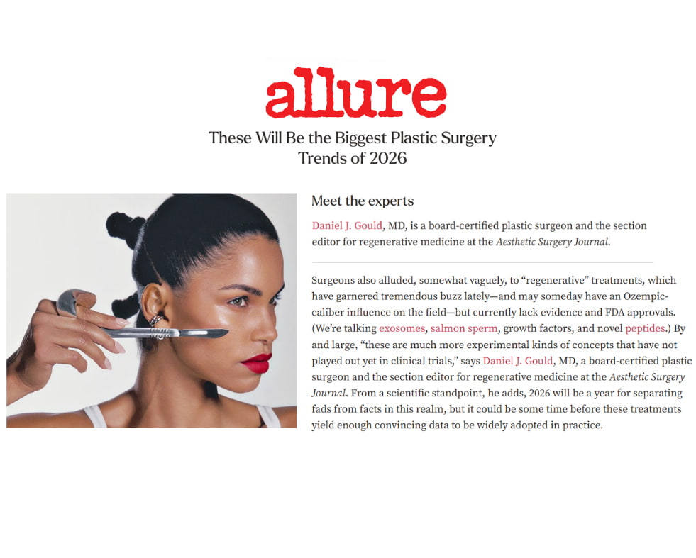 Plastic Surgery article